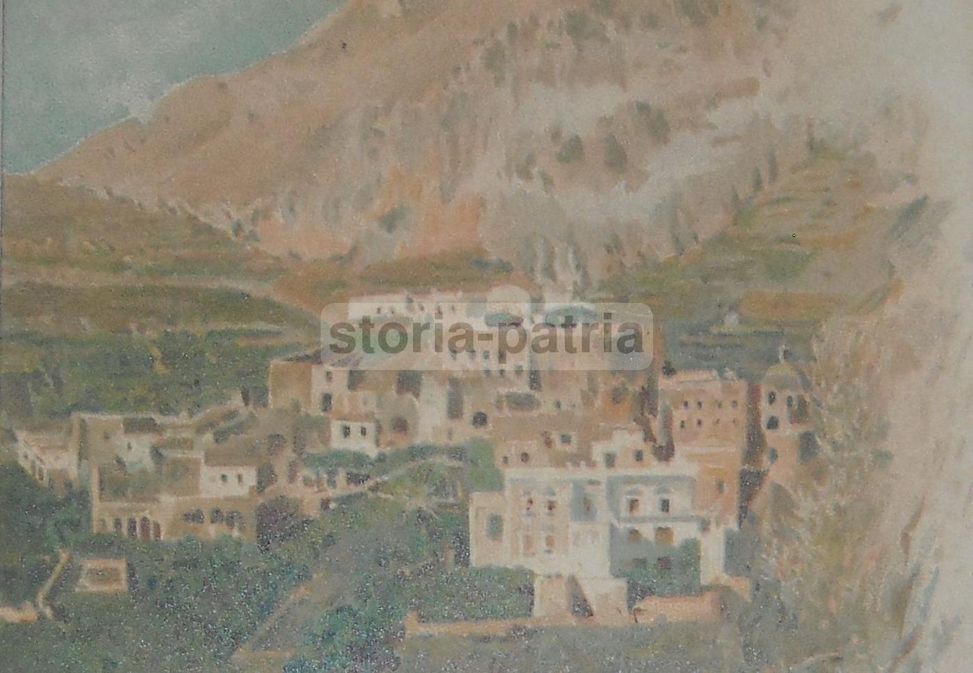Cartolina Antica Acquaiuola Capri Primo '900 Folklore Napoletano
