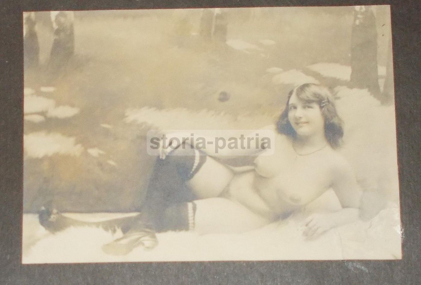 Fotografia Antica Nudo Femminile Epoca Liberty Anni '20