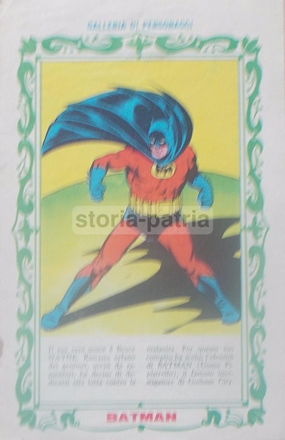 Stampa Batman Bruce Wayne: Illustrazione Fumetto Anni '50 Vintage