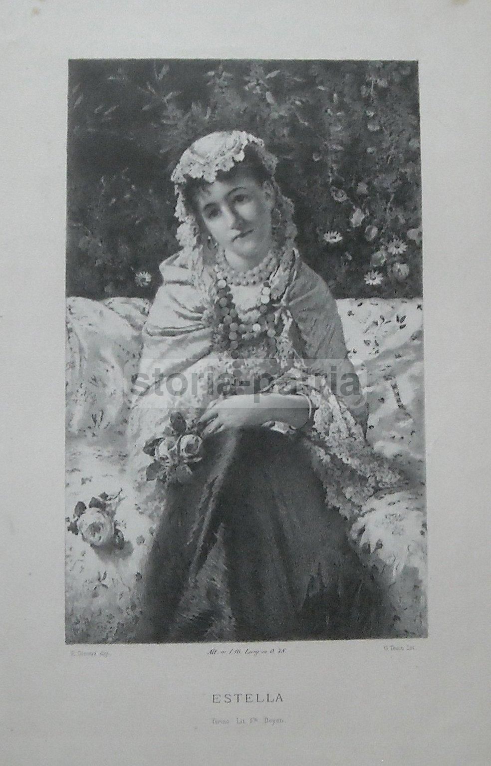 Litografia Antica Estella, E. Giroux, G. Tesio, F.lli Doyen, Torino, Fine '800