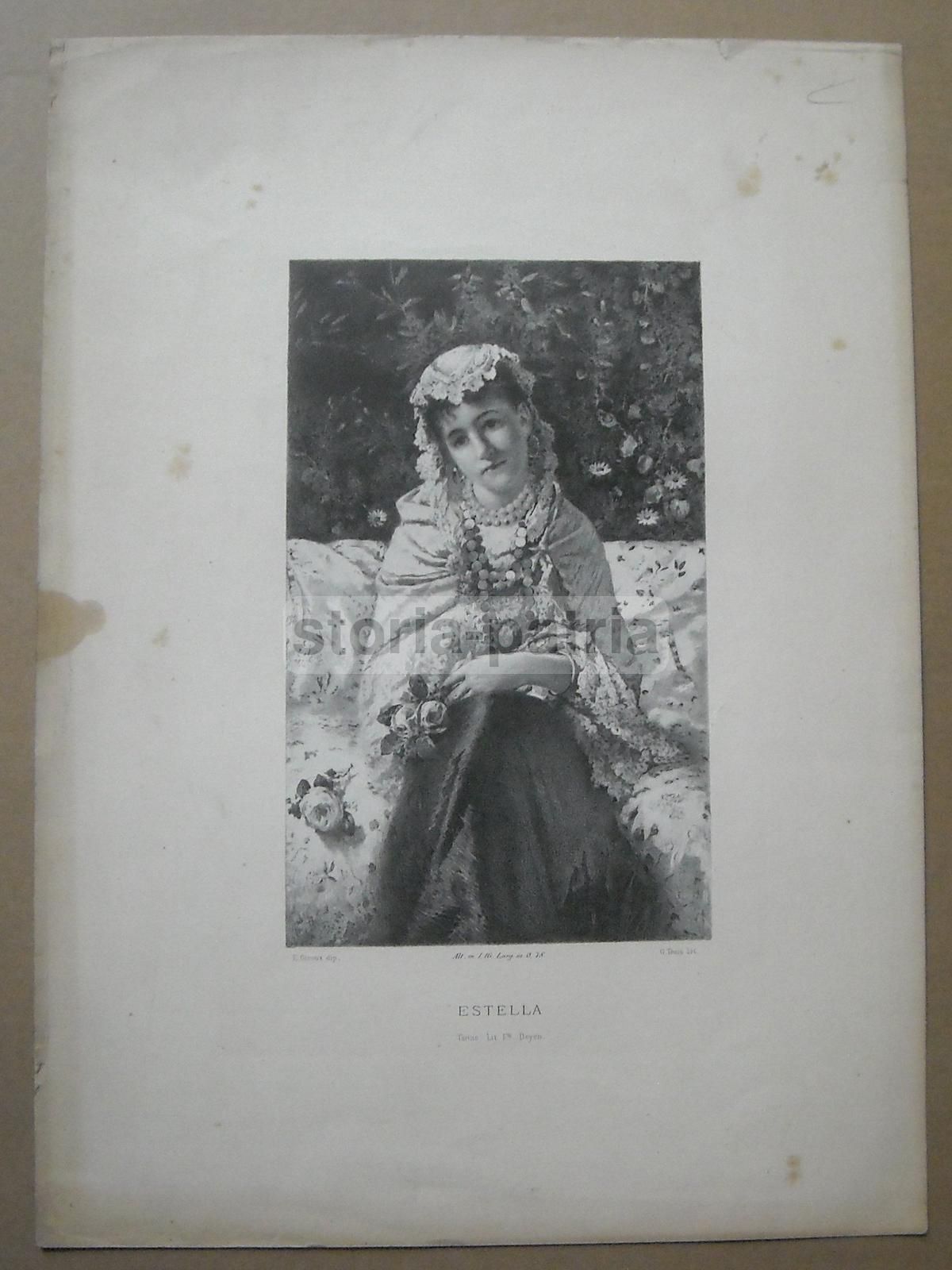 Litografia Antica Estella, E. Giroux, G. Tesio, F.lli Doyen, Torino, Fine '800