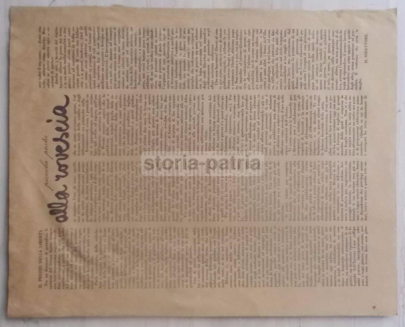 Gaetano Spinelli: Bimba Che Scrive. Stampa d'Epoca, 1939. Puglia