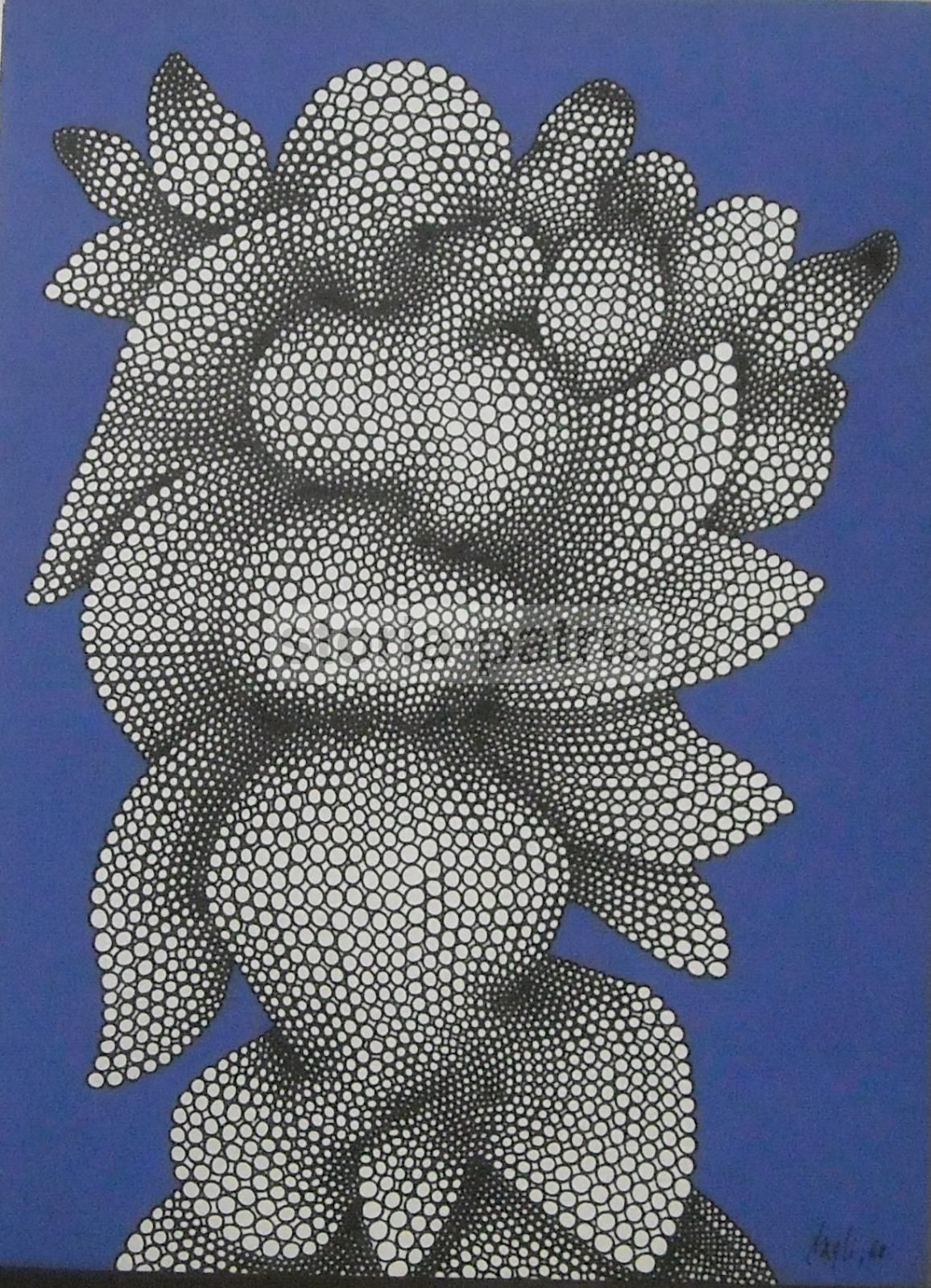 Corrado Cagli, Grafica Originale 1968, Arte Informale Firmata