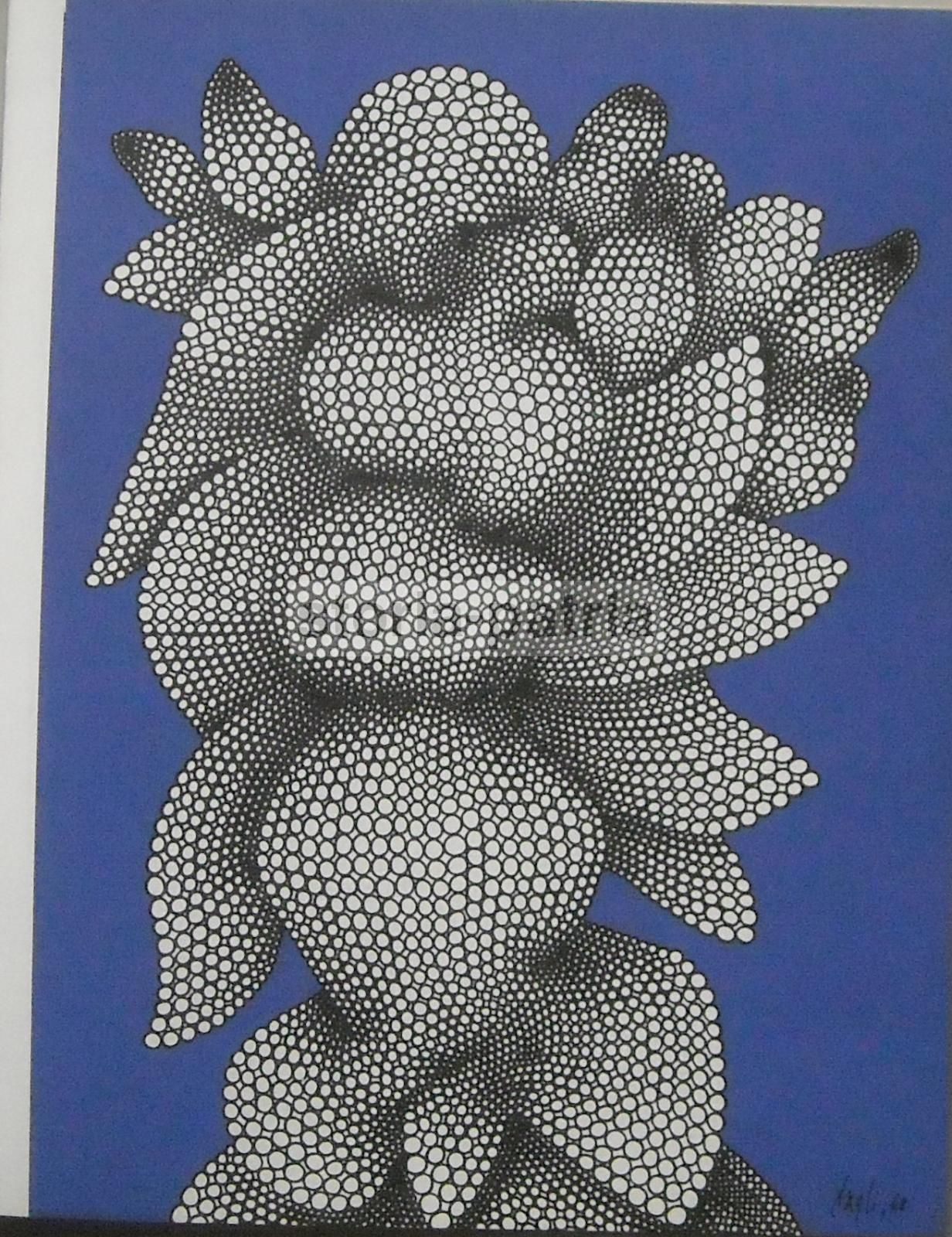 Corrado Cagli, Grafica Originale 1968, Arte Informale Firmata