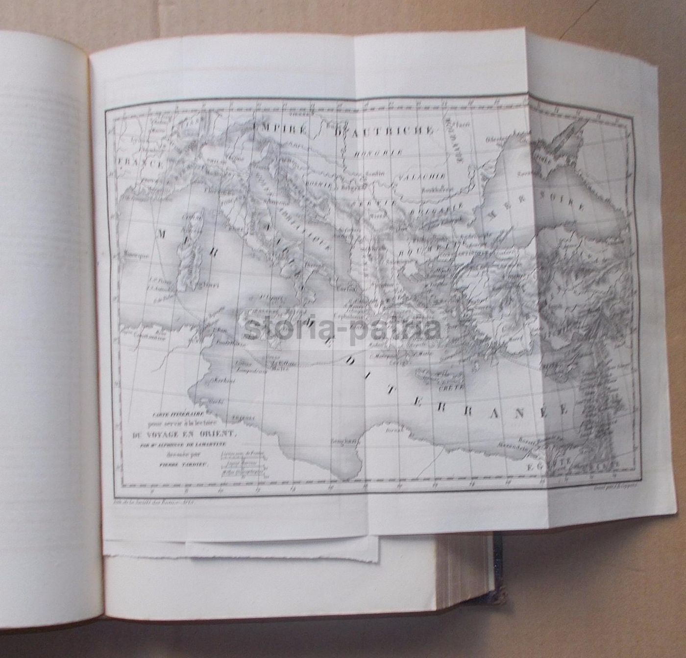 Oeuvres De Lamartine 1838 Con Viaggio In Oriente E Mappe Antiche