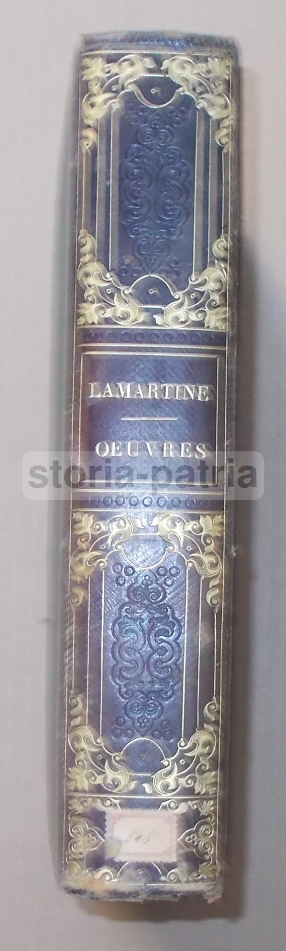 Oeuvres De Lamartine 1838 Con Viaggio In Oriente E Mappe Antiche