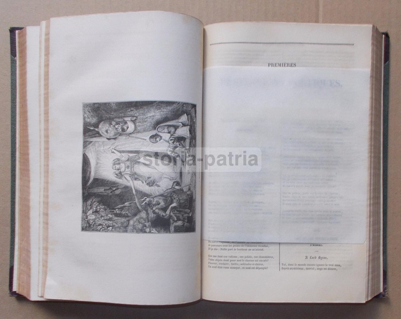 Oeuvres De Lamartine 1838 Con Viaggio In Oriente E Mappe Antiche