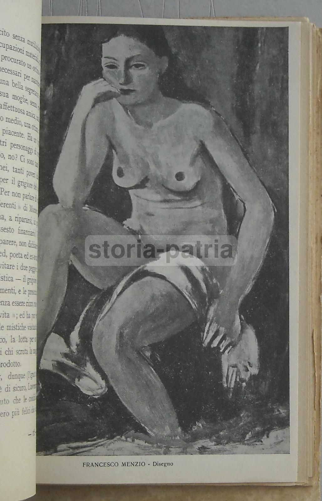 Rivista Orsa 1934: Menzio, Spazzapan, Chagall, Biennale Di Venezia. Rara.