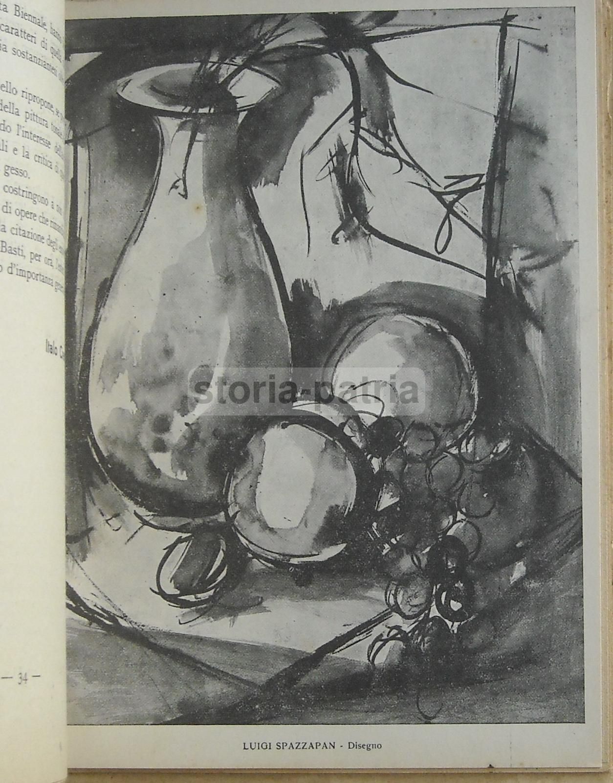 Rivista Orsa 1934: Menzio, Spazzapan, Chagall, Biennale Di Venezia. Rara.