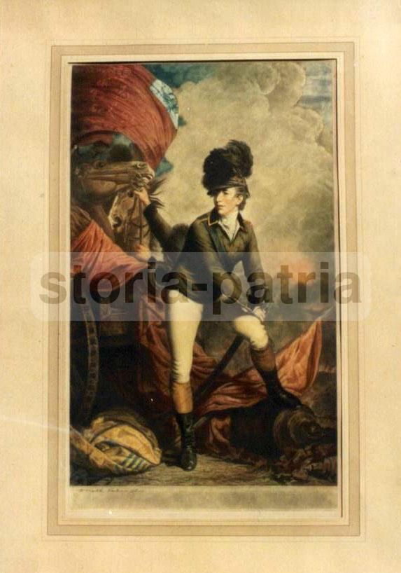 Ritratto Del Duca Di Gordon, Henry Macbeth Raeburn, 1929, Acquaforte