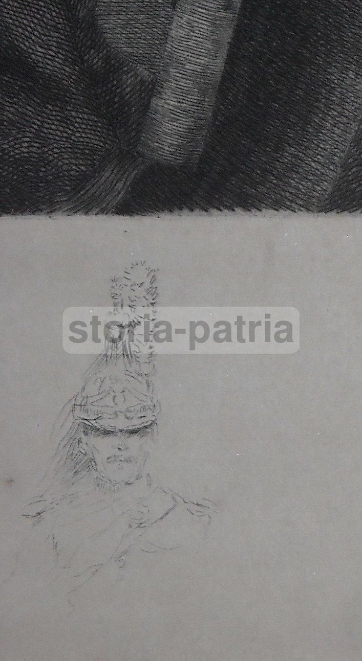 Stampa Antica I Coscritti Di Dagnan Bouveret, 1890. Incisione.