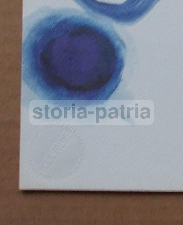 Victor Pasmore, I Colori Dell'Arcobaleno: Indaco   Grafica Bolaffiarte