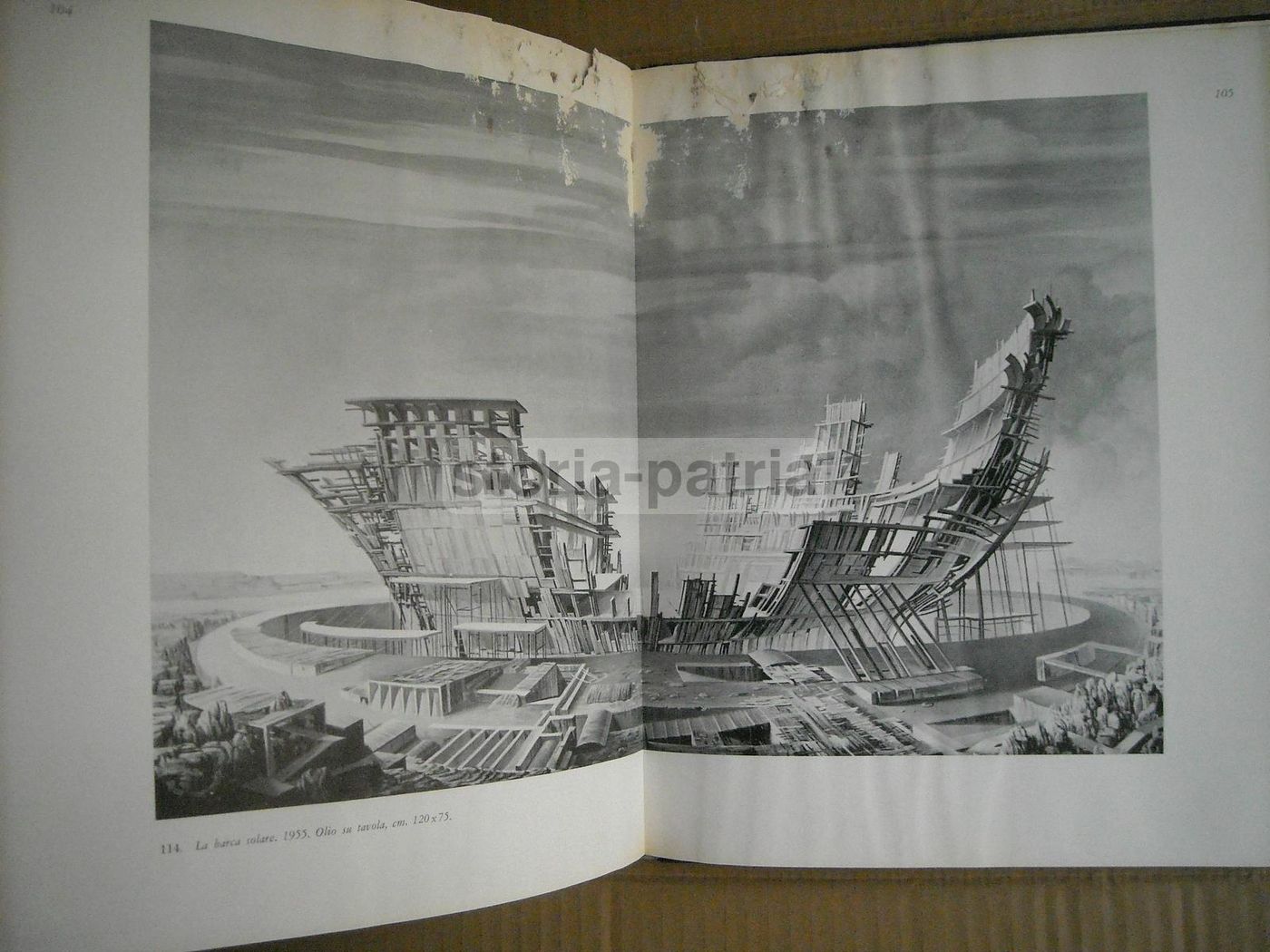 Fabrizio Clerici Monografia Raffaele Carrieri (Electa) E Architettura Italiana Oggi (Hoepli), 1955