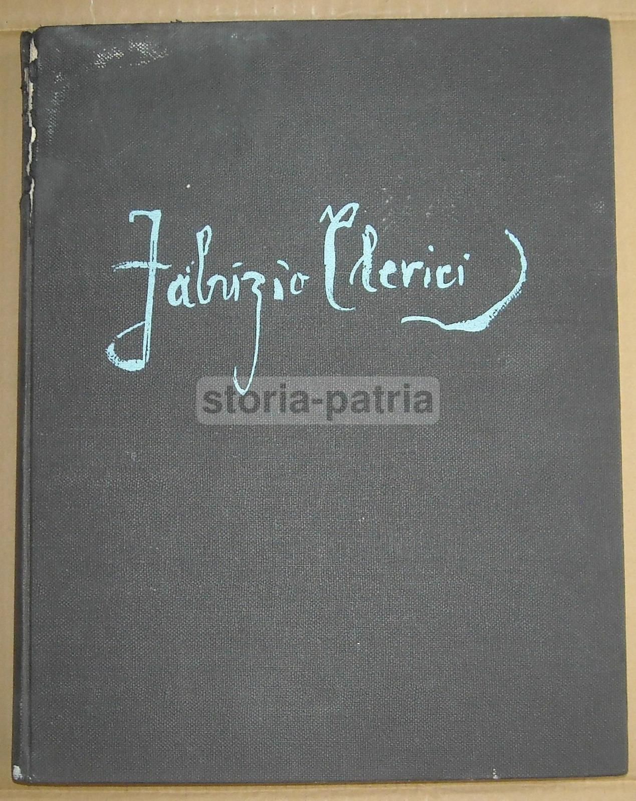 Fabrizio Clerici Monografia Raffaele Carrieri (Electa) E Architettura Italiana Oggi (Hoepli), 1955
