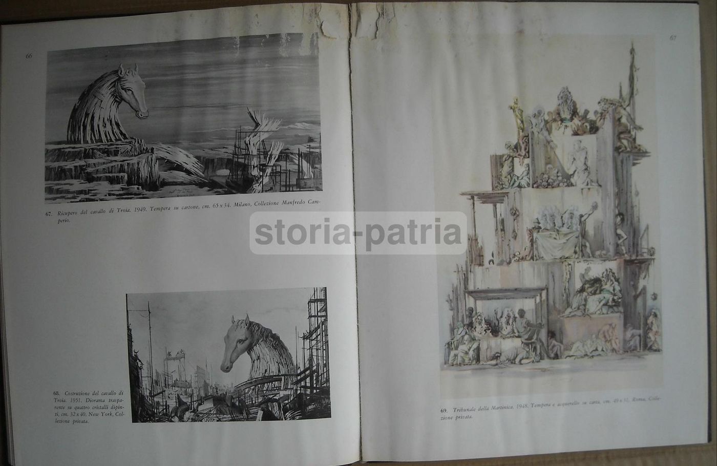 Fabrizio Clerici Monografia Raffaele Carrieri (Electa) E Architettura Italiana Oggi (Hoepli), 1955