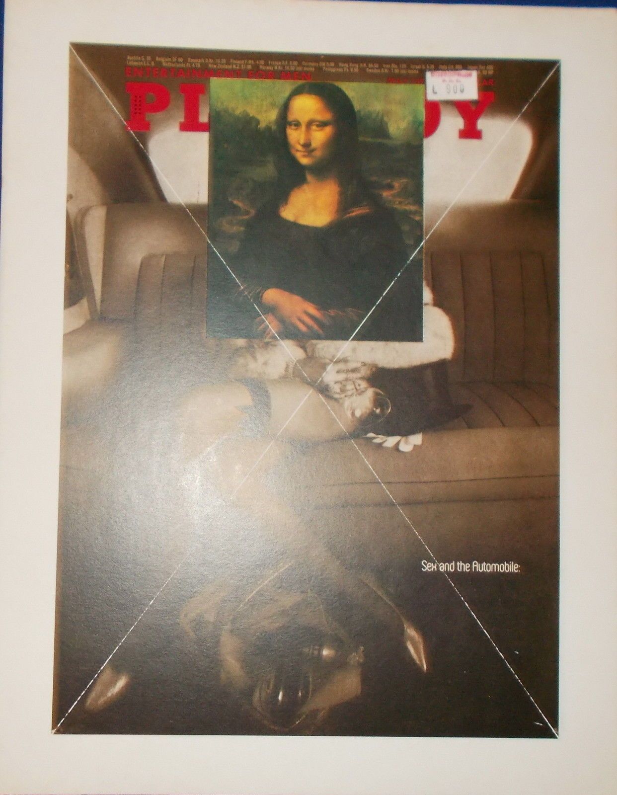 Pietro Gallina, "Gioconda Pin Up" Grafica Bolaffiarte (anni '70 '80)