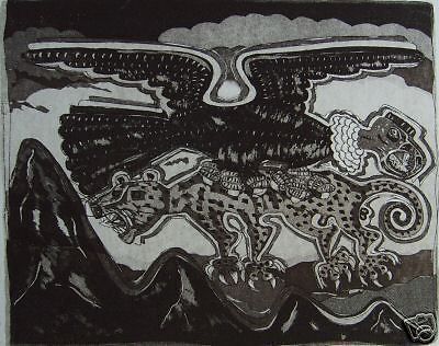 Incisione Originale Di Cesare Siviglia, 1982