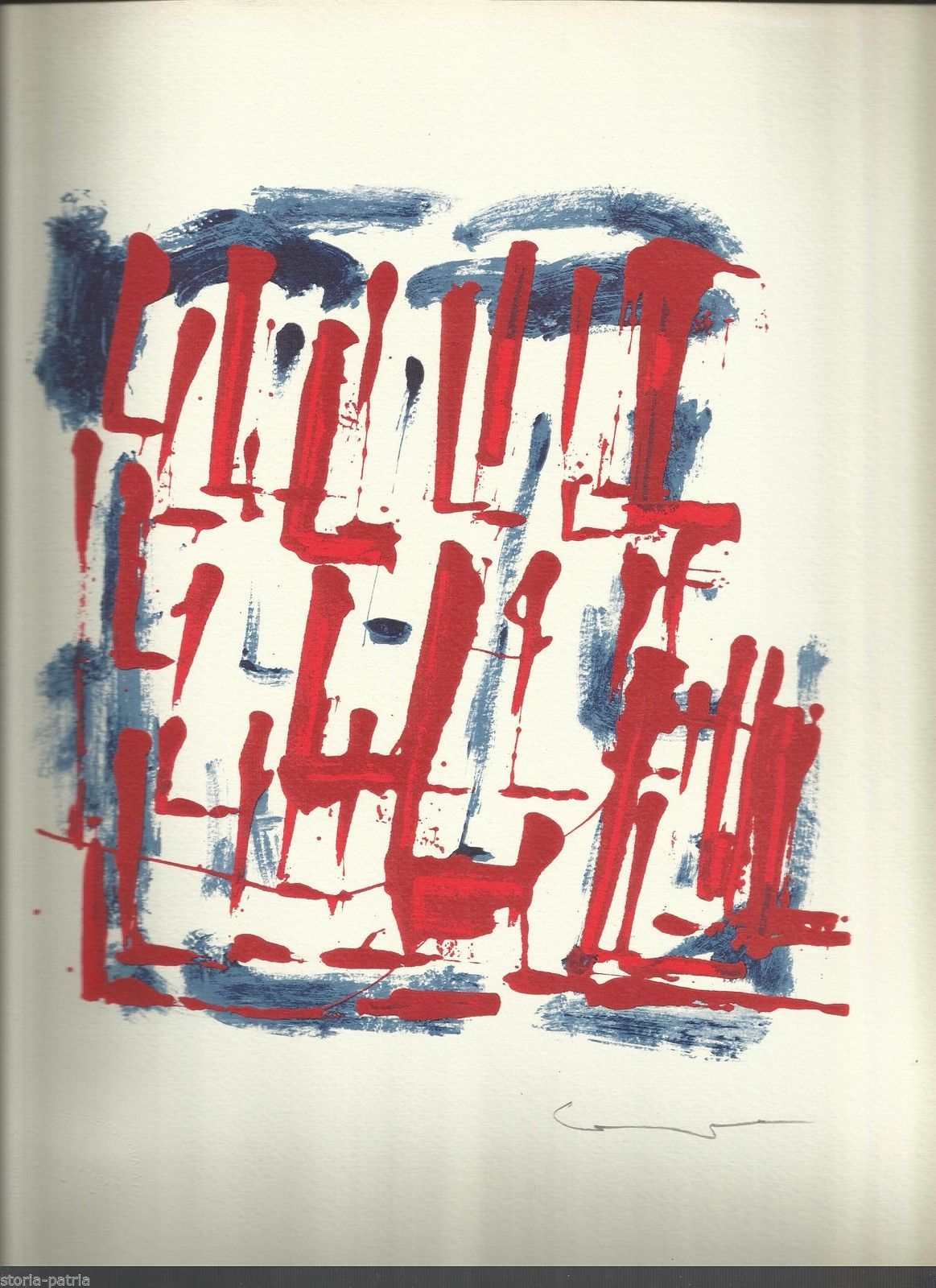 Pietro Consagra, Lettera L, Serigrafia Firmata Bolaffiarte
