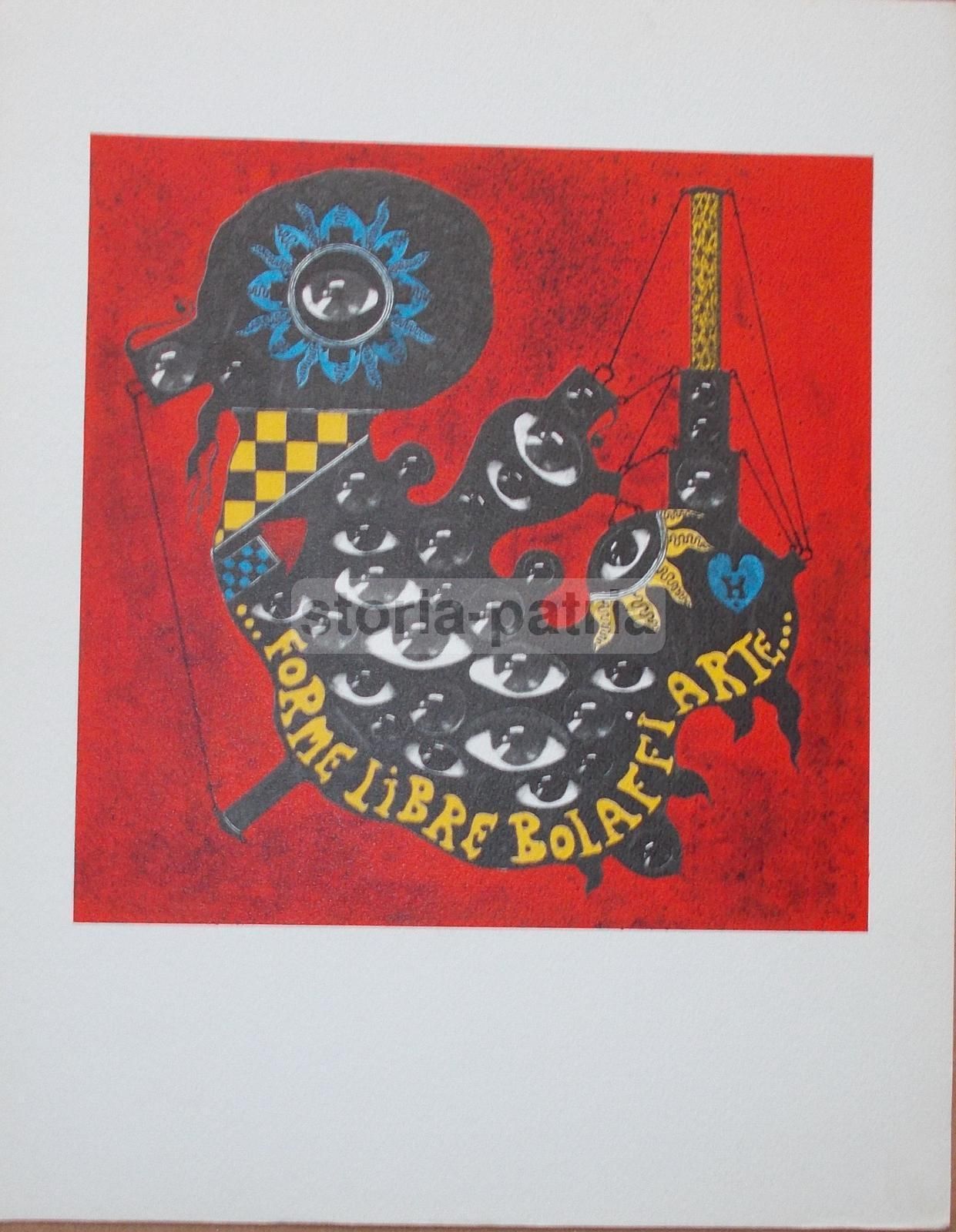 Guy Harloff, Forme Libre, Bolaffi Arte, Opera Grafica, Anni '70