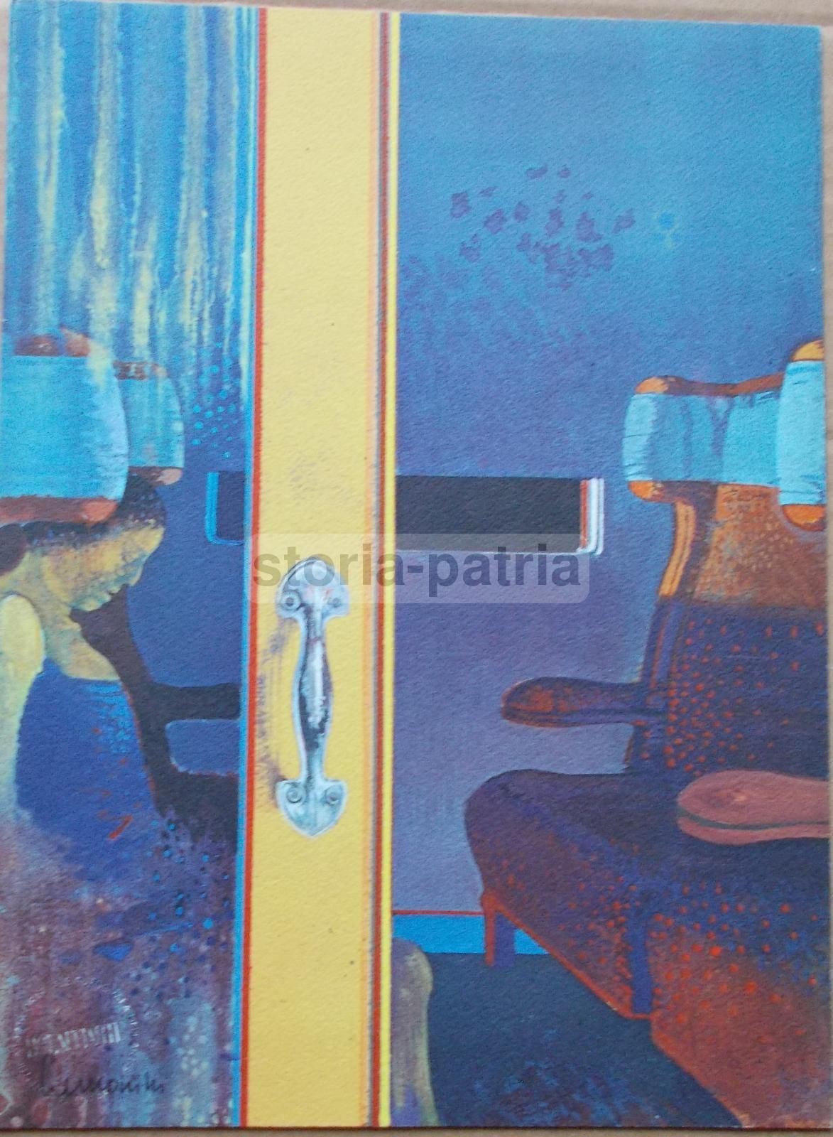 Leonardo Cremonini: Violetto Grafica d'Arte Bolaffi Arte
