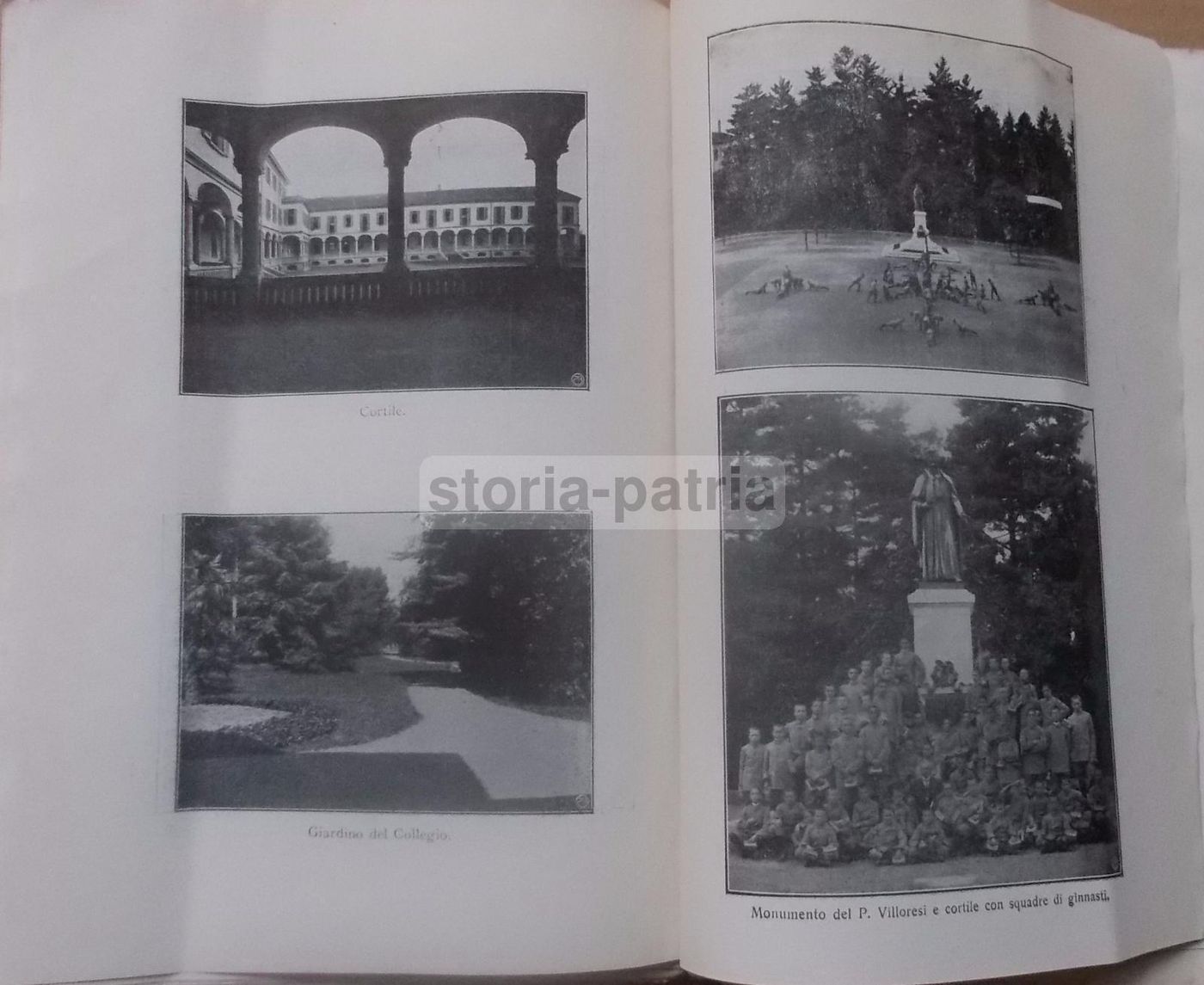 Monumento A Villoresi Monza 1913 Volume Commemorativo Illustrato