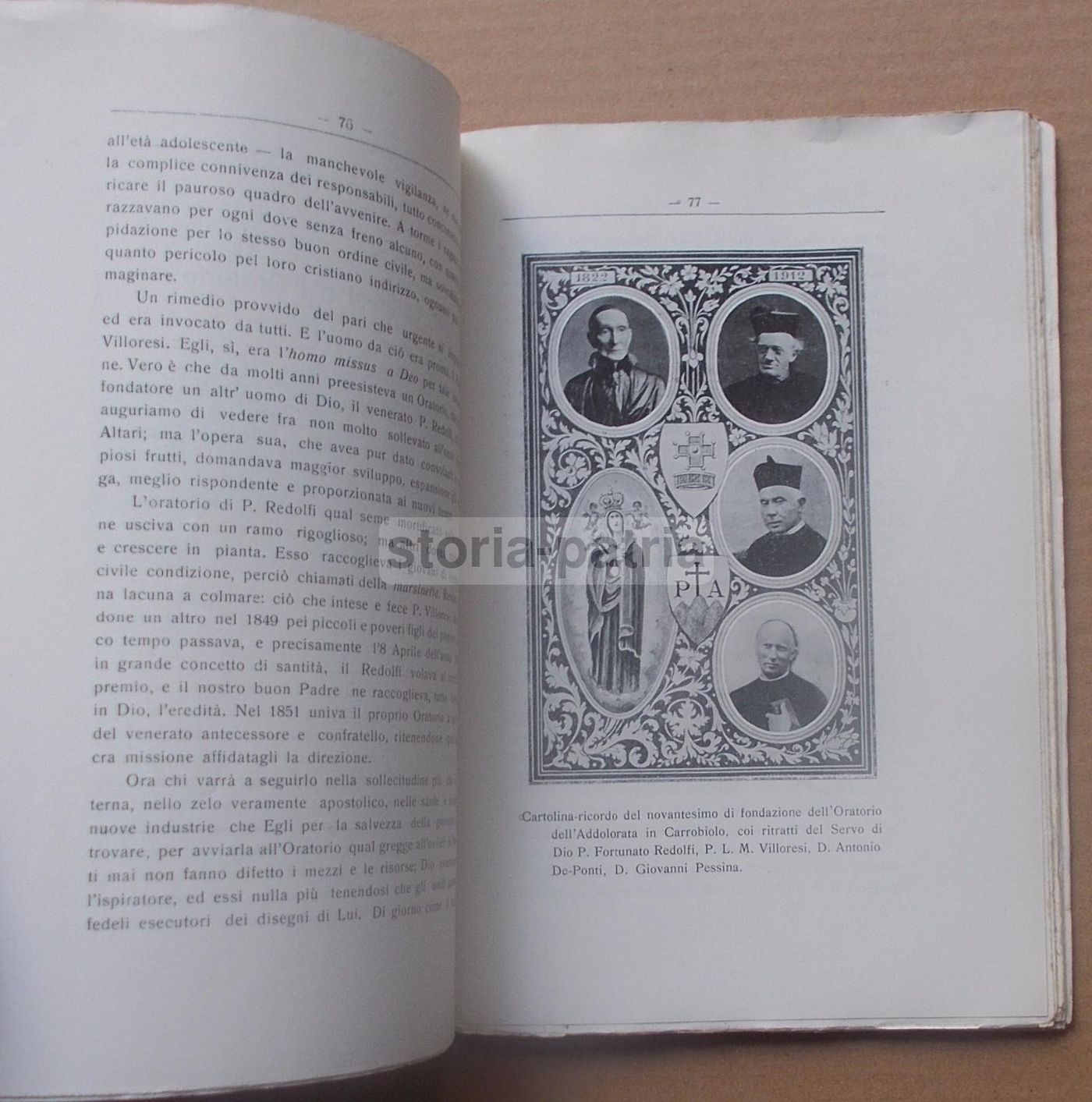 Monumento A Villoresi Monza 1913 Volume Commemorativo Illustrato