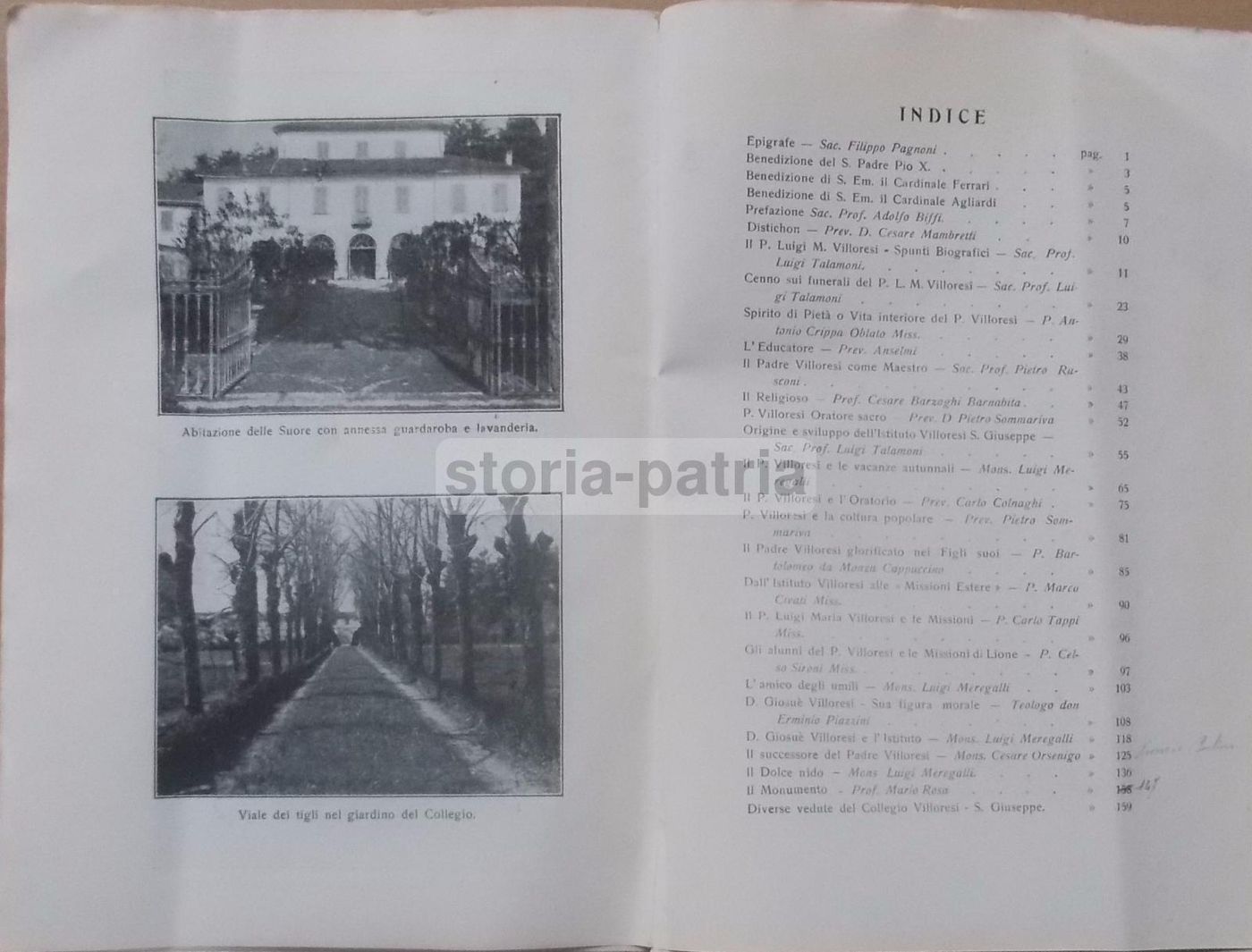 Monumento A Villoresi Monza 1913 Volume Commemorativo Illustrato