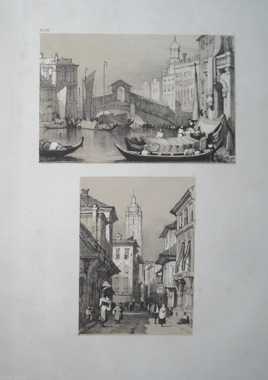 Samuel Prout, Hints On Light And Shadow, Pittura Di Paesaggio, Venezia, 1838