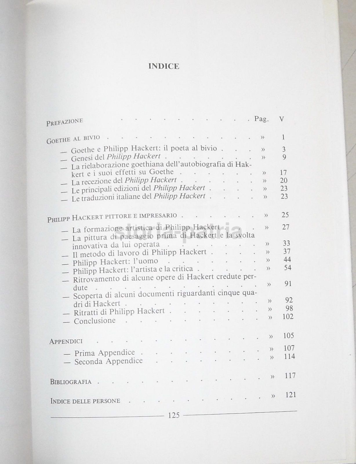 Goethe E Hackert: Pittore E Impresario Di Giuseppe Vasale (1996)