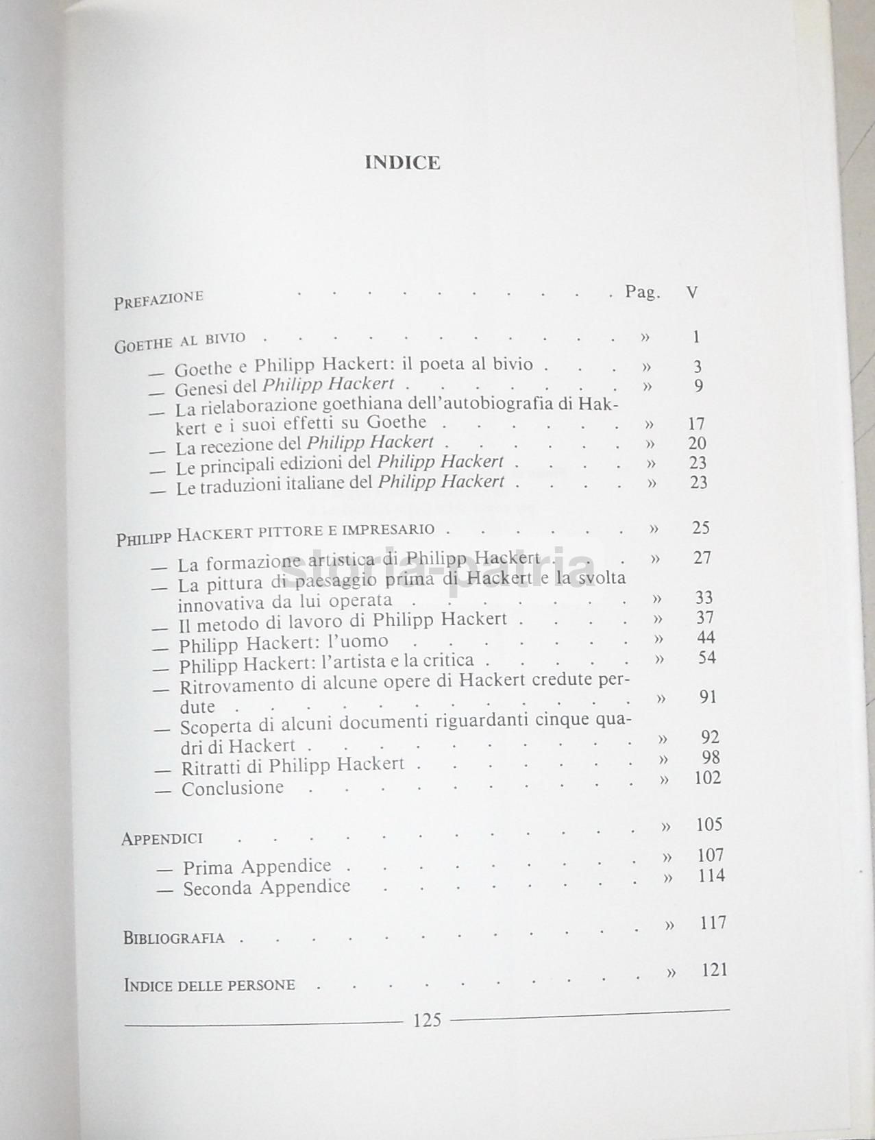 Goethe E Hackert: Pittore E Impresario Di Giuseppe Vasale (1996)