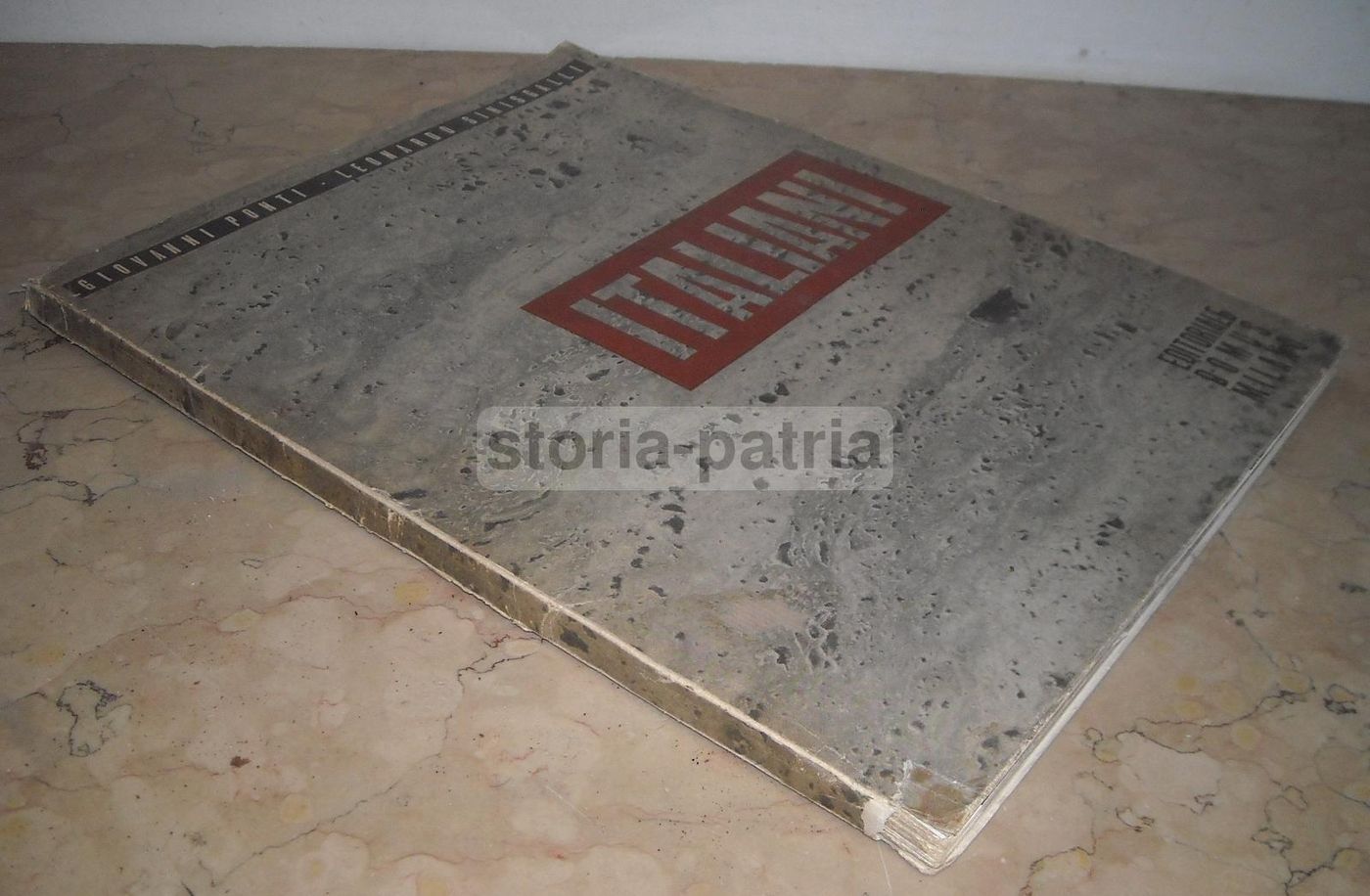 Italiani: Giò Ponti, Sinisgalli, 1937   Domus, Veronesi, Fiat, Cirio