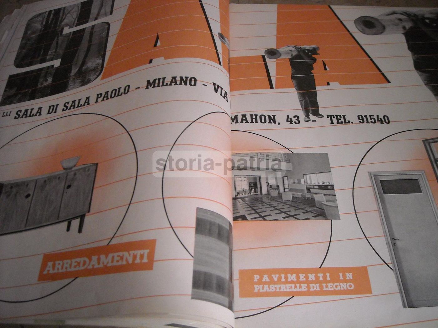 Italiani: Giò Ponti, Sinisgalli, 1937   Domus, Veronesi, Fiat, Cirio