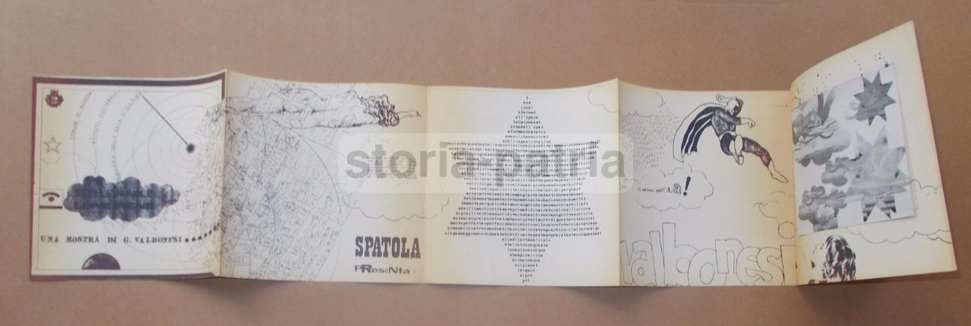 Catalogo Valbonesi Spatola Poesia Visiva Modena 1967 Raro