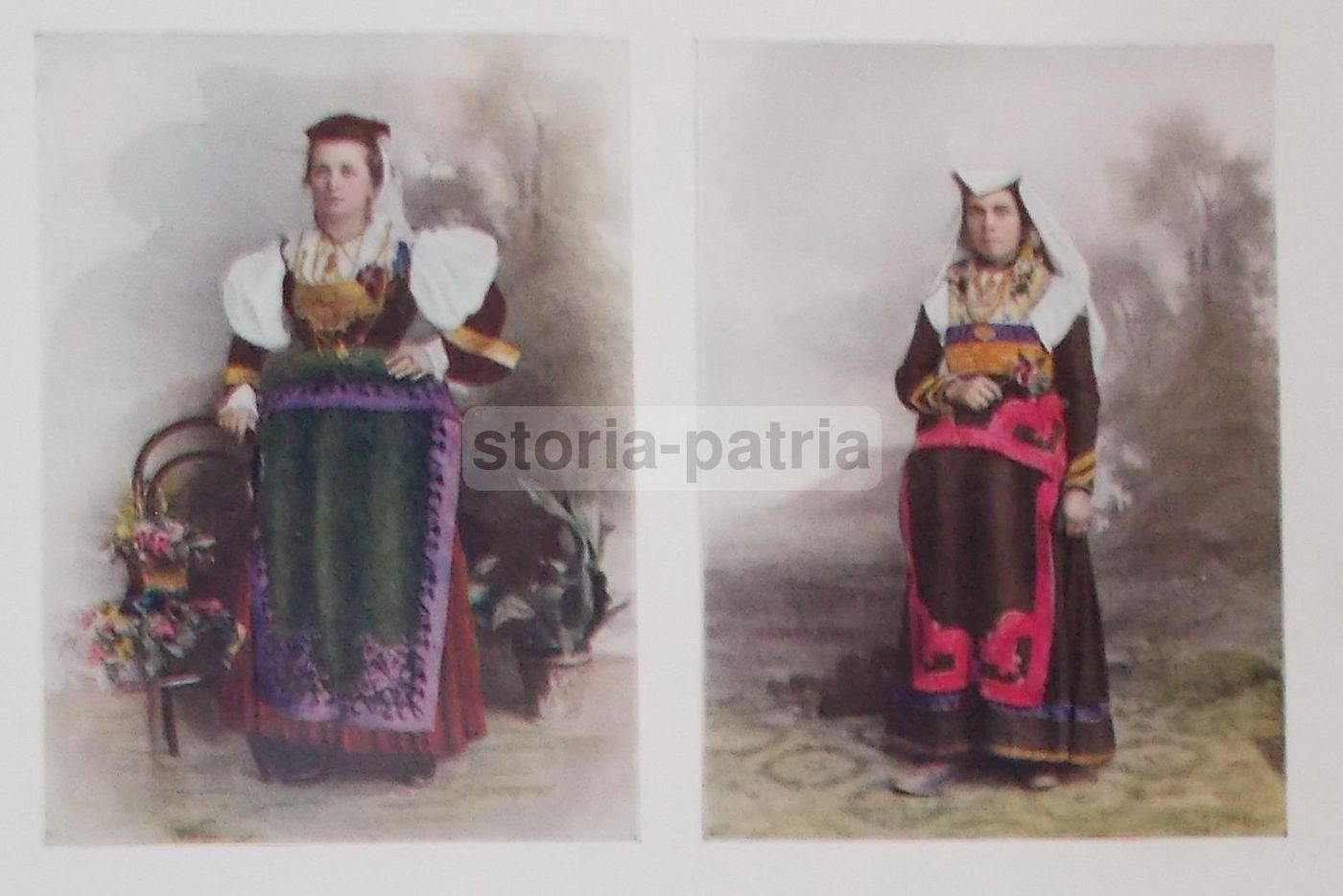 Costumi Femminili Molisani, Foto Trombetta, Anni '30, Folklore