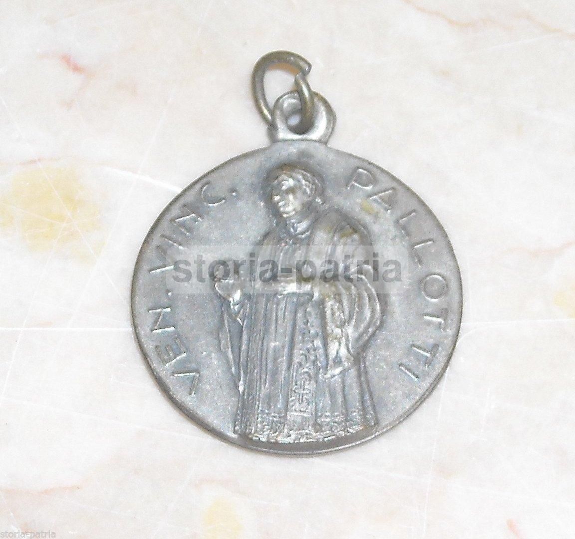 Medaglia Antica Vincenzo Pallotti E Madonna Mater Divini Amoris