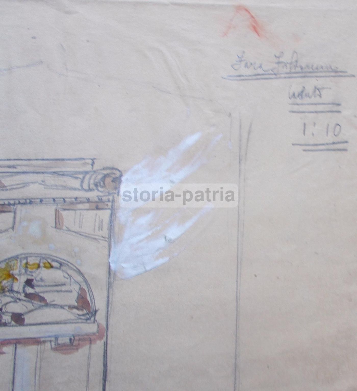 Progetto Monumento Ai Caduti Fara Filiorum, Scultore Bassi, Primo '900