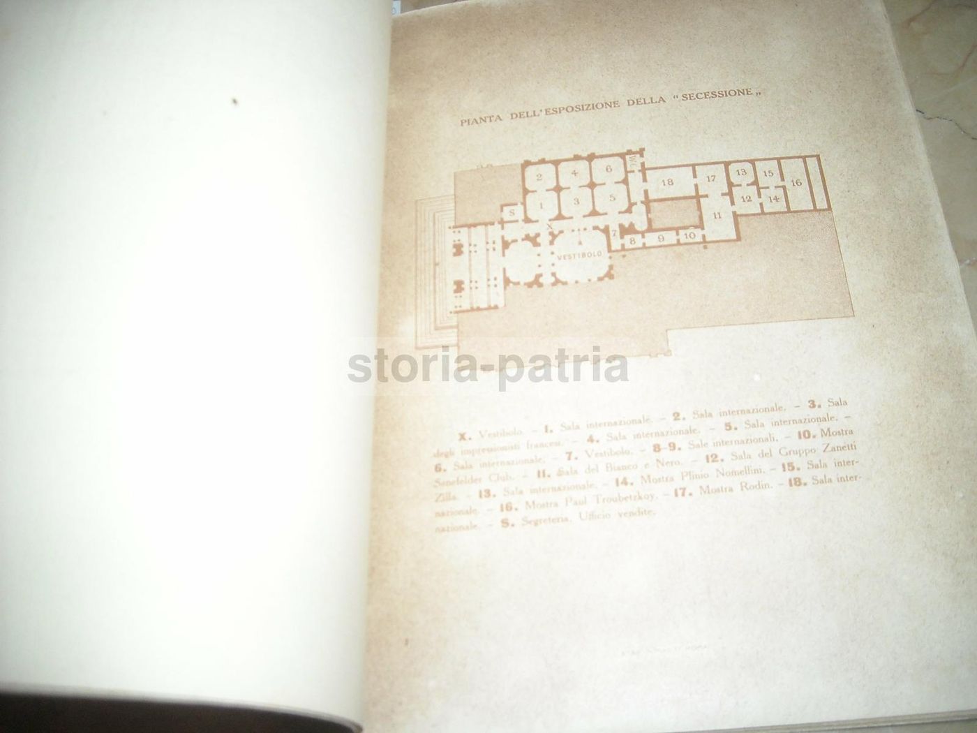 Catalogo Prima Esposizione Internazionale d'Arte Della "Secessione", Roma 1913