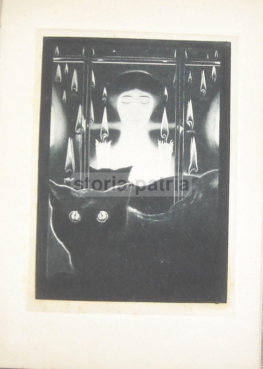 Alberto Martini, Illustrazione Simbolista Per Plaintes d'Automne Di Mallarmé