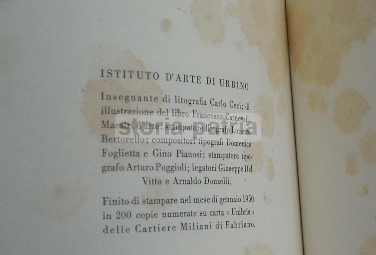 Alfred De Musset, La Nuit Vénitienne: Saggio Editoriale Con Litografie Di Renzo Munari, Urbino, 1950