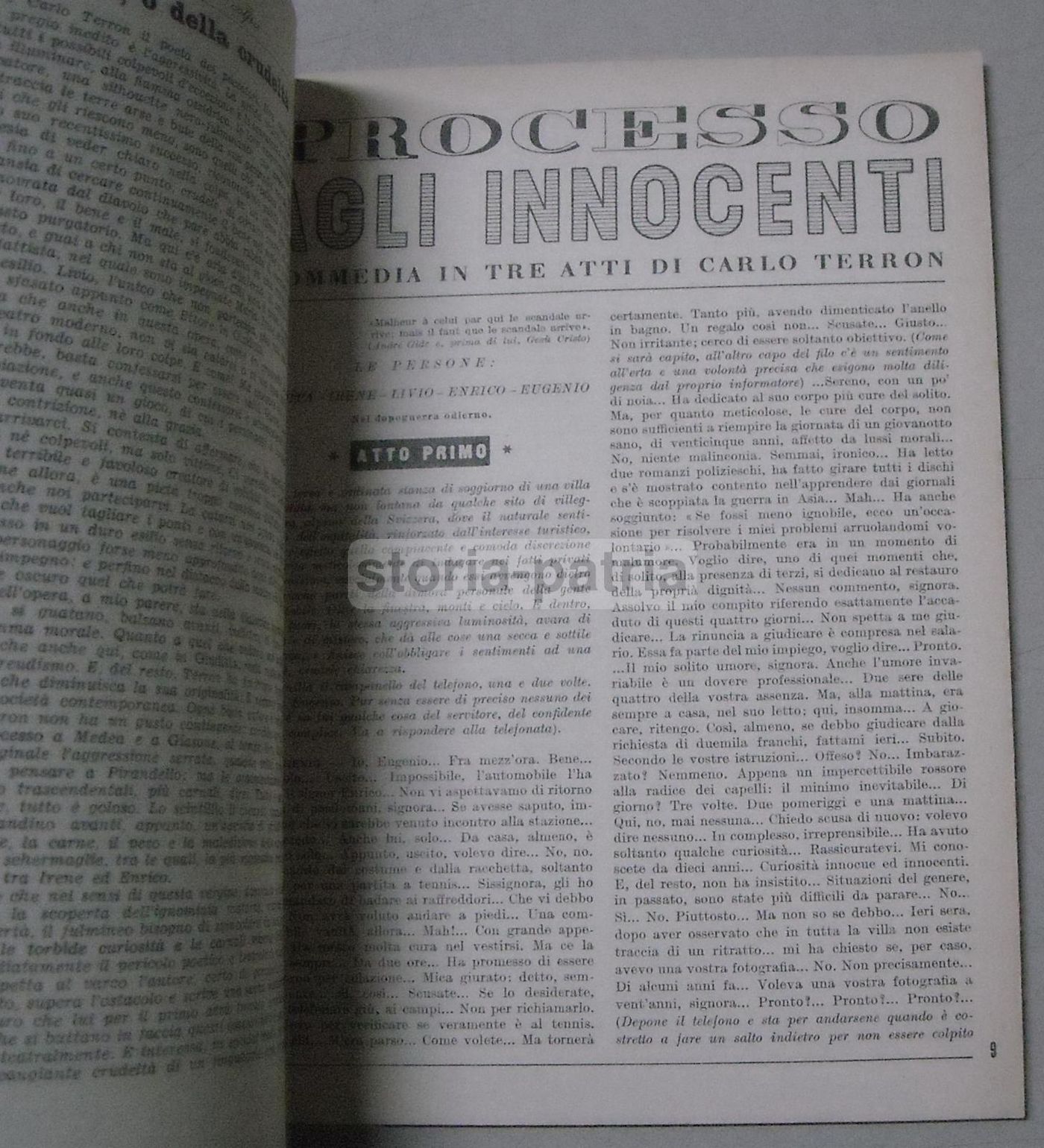 Rivista Il Dramma 1951: Copertina Di Picasso E Illustrazioni Di Luzzati