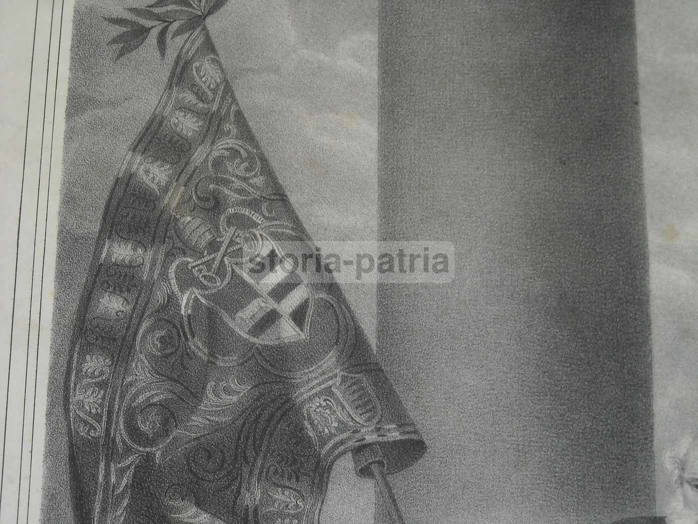 Litografia Dell'Immacolata Concezione Da Tiziano Per Ferdinando II, Napoli, Metà XIX Secolo