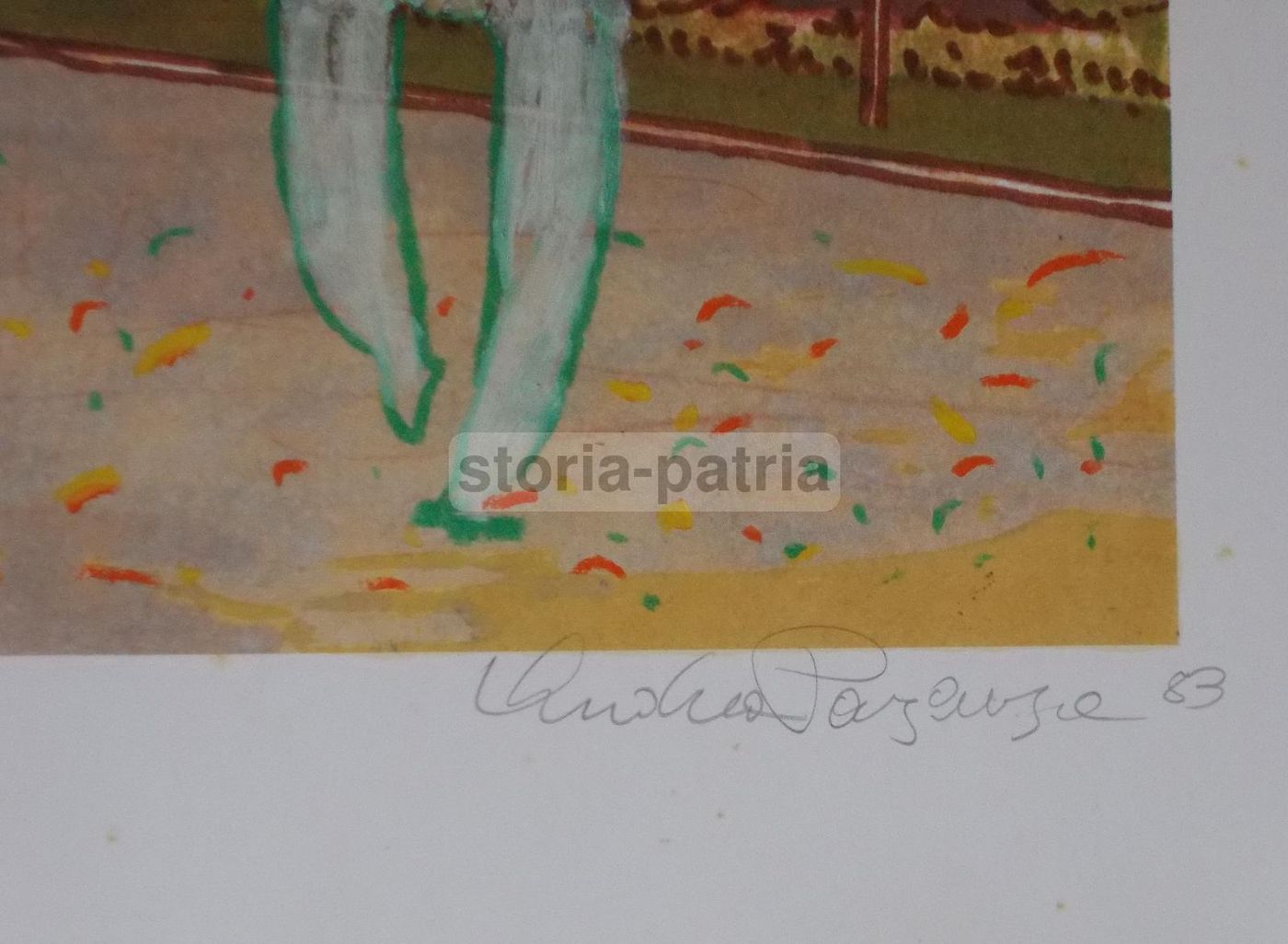 Andrea Pazienza   Notte Di Carnevale   Grafica Originale (1983)