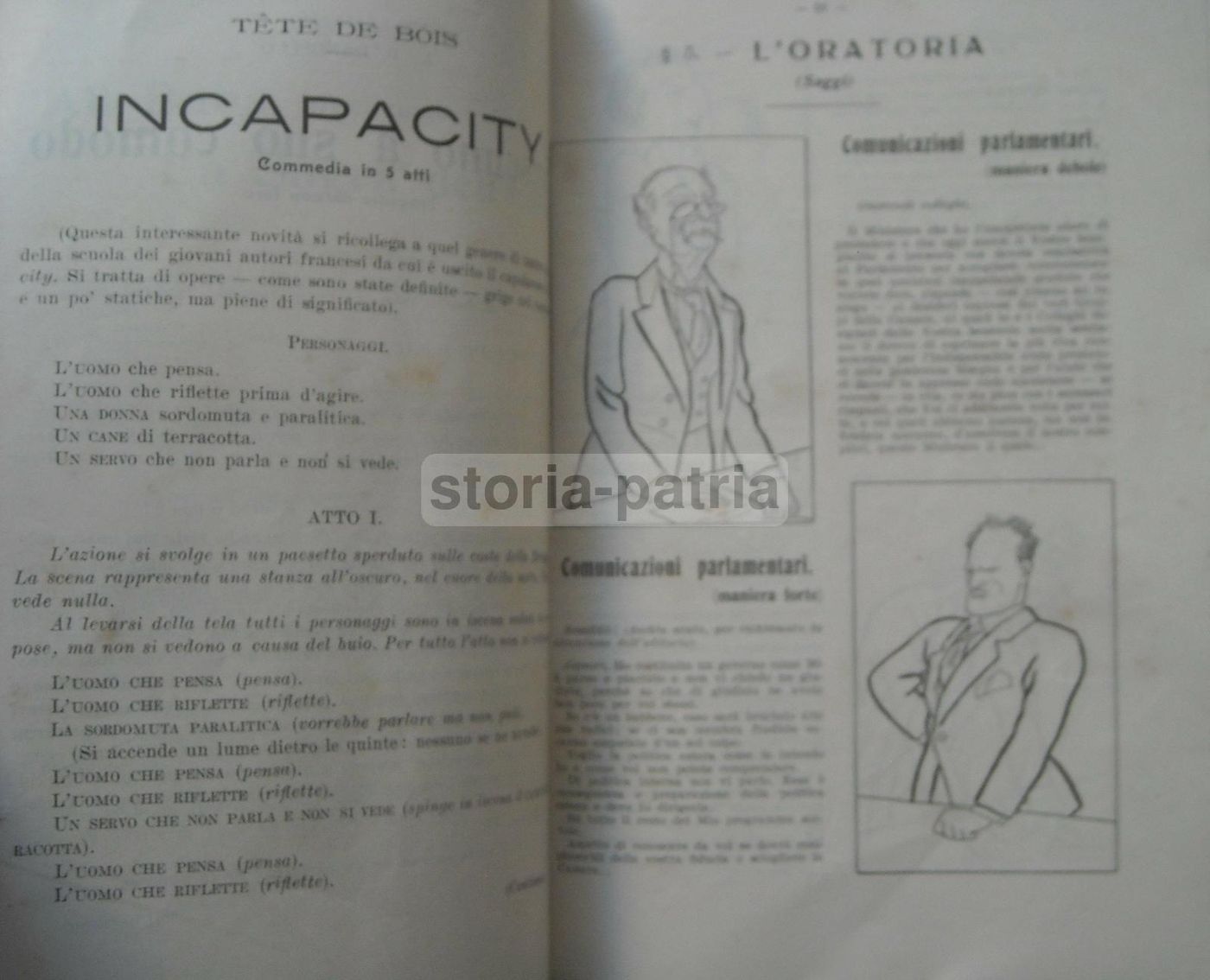 Ars Almanacco Del Travaso 1924: Futurismo, Marinetti, Pratella