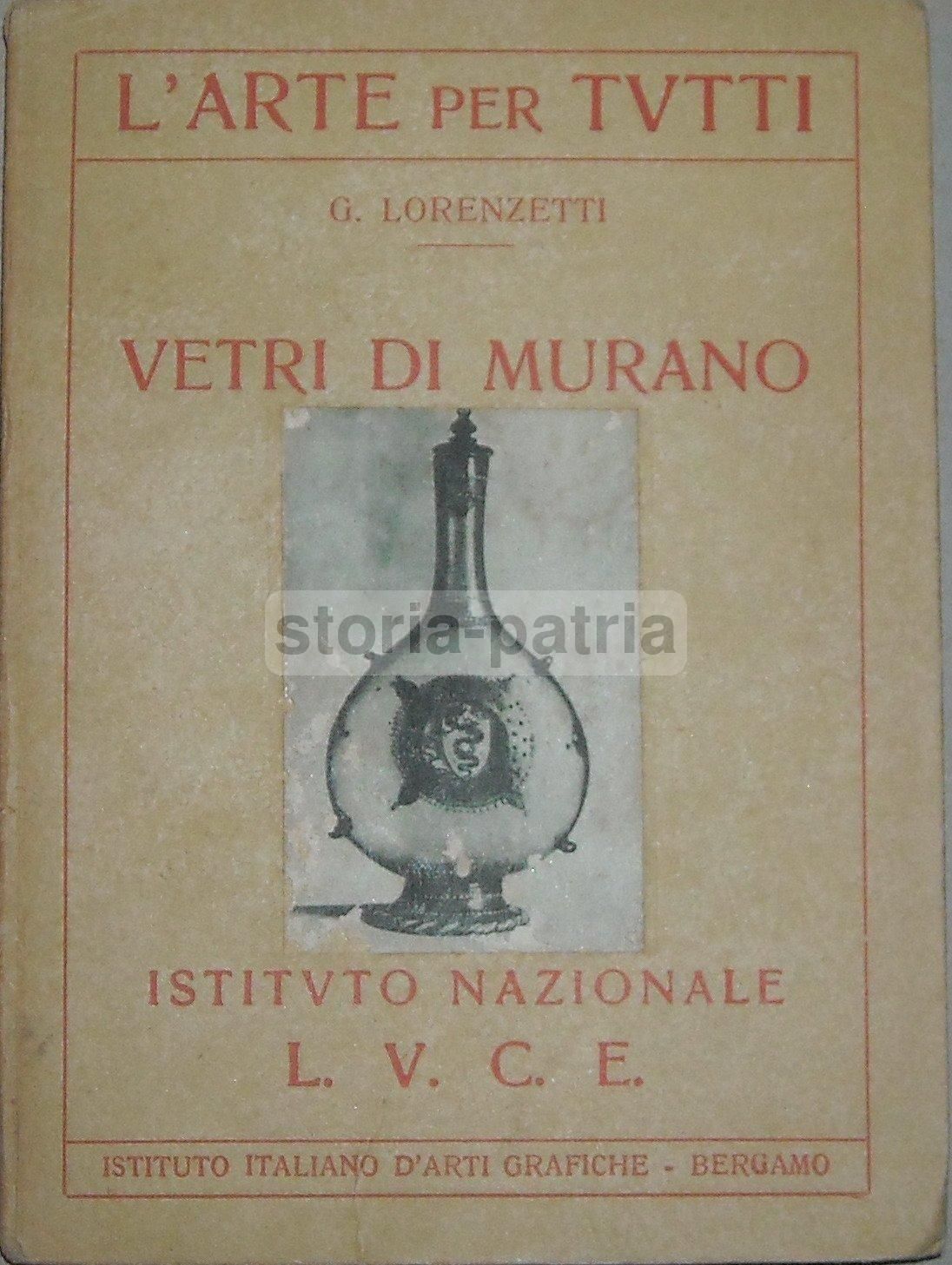 Vetri Di Murano, G. Lorenzetti, 1931