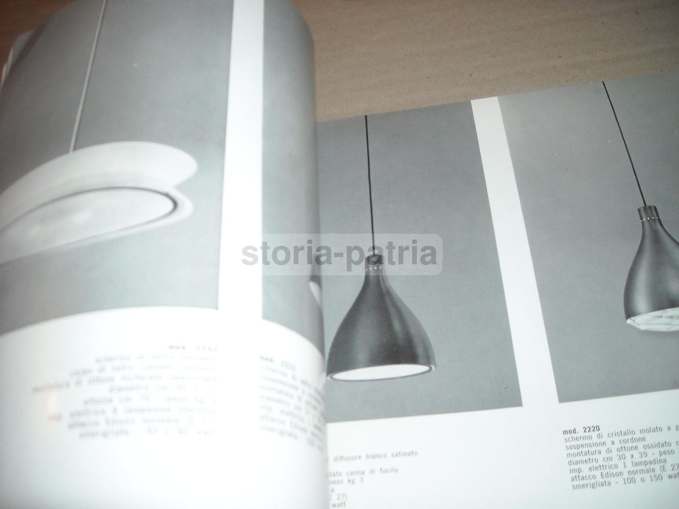 Catalogo Fontana Arte 1963 Lampade Cristalli Vetri Artistici