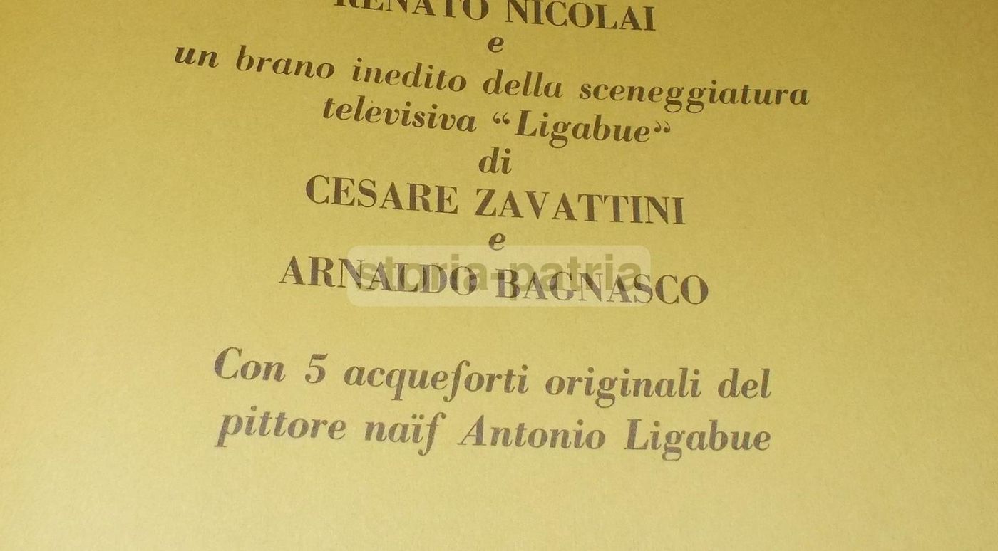 Ligabue: Cartella Con 5 Acqueforti Originali, Zavattini E Bartoli, 1977