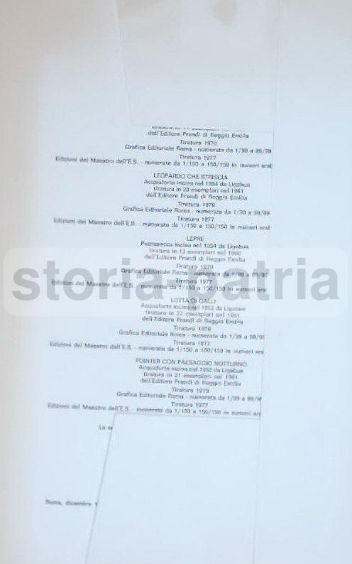 Ligabue: Cartella Con 5 Acqueforti Originali, Zavattini E Bartoli, 1977