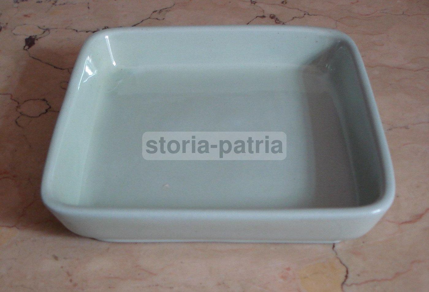 Scodella Ceramica Lavenia Anni '30 '40 Verde Art Déco
