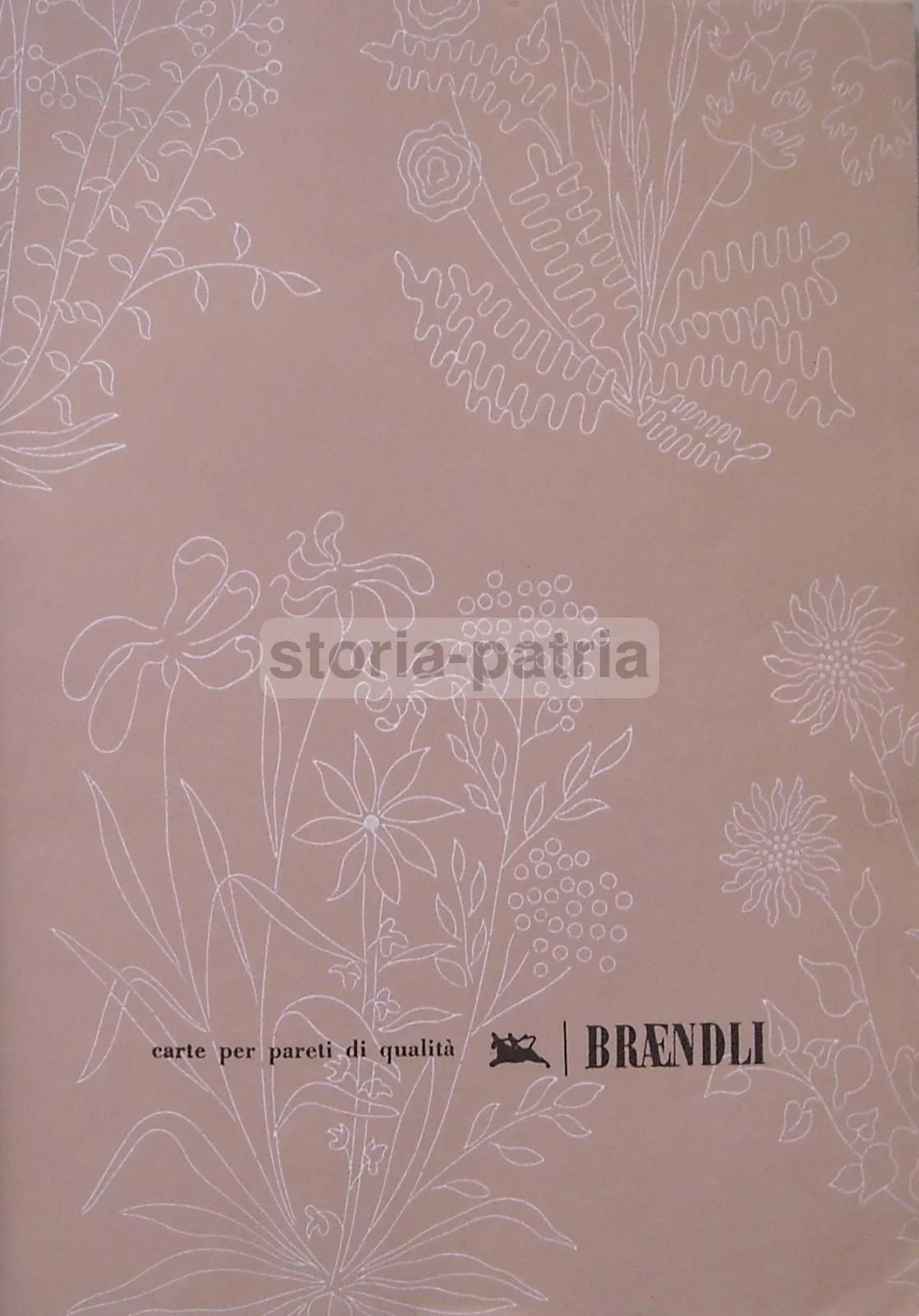 Braendli Wallpaper: Vintage Advertisement, 1950s
