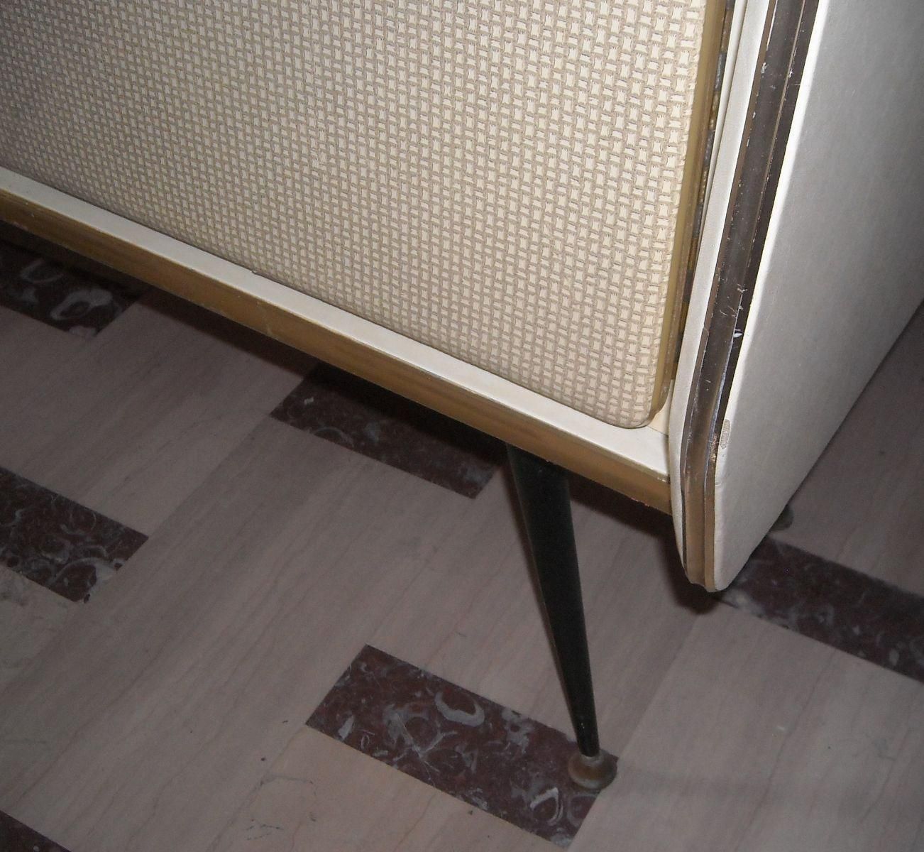 Credenza Vintage Anni 50 Design Italiano Con Specchio 200 Cm